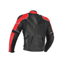 Load image into Gallery viewer, Men Motorbike Genuine Leather motorcycle biker riding Jacket Black ,XS-5XL