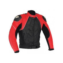 Load image into Gallery viewer, Men Motorbike Genuine Leather motorcycle biker riding Jacket Black ,XS-5XL