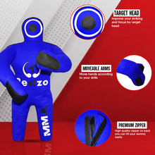 Load image into Gallery viewer, MMA Grappling Dummy- Punching Bag for Kids Wrestling BJJ Judo Karate Throwing Self Defense Boxing Brazilian Jiu Jitsu Dummies - UNFILLED