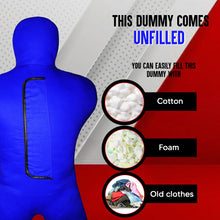 Load image into Gallery viewer, MMA Grappling Dummy- Punching Bag for Kids Wrestling BJJ Judo Karate Throwing Self Defense Boxing Brazilian Jiu Jitsu Dummies - UNFILLED