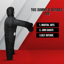 Load image into Gallery viewer, MMA Grappling Dummy- Punching Bag for Kids Wrestling BJJ Judo Karate Throwing Self Defense Boxing Brazilian Jiu Jitsu Dummies - UNFILLED
