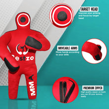 Load image into Gallery viewer, MMA Grappling Dummy- Punching Bag for Kids Wrestling BJJ Judo Karate Throwing Self Defense Boxing Brazilian Jiu Jitsu Dummies - UNFILLED