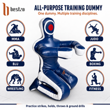 Load image into Gallery viewer, Bestzo MMA Grappling Dummy- Brazillian Jiu Jitsu Kick Boxing Training, Wrestling Dummy Boxing Equipment for Training- Unfilled