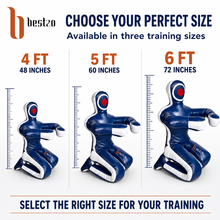 Load image into Gallery viewer, Bestzo MMA Grappling Dummy- Brazillian Jiu Jitsu Kick Boxing Training, Wrestling Dummy Boxing Equipment for Training- Unfilled