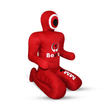 Load image into Gallery viewer, MMA Grappling Dummy -Brazilian Jiu Jitsu Dummy Wrestling Grappling BJJ Dummy, Judo Punching Bag Throwing Dummy for Karate, Boxing Training Red-UNFILLED