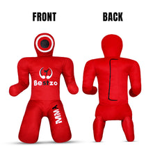 Load image into Gallery viewer, MMA Grappling Dummy -Brazilian Jiu Jitsu Dummy Wrestling Grappling BJJ Dummy, Judo Punching Bag Throwing Dummy for Karate, Boxing Training Red-UNFILLED