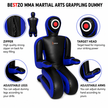 Load image into Gallery viewer, Bestzo MMA Grappling Dummy- Brazillian Jiu Jitsu Kick Boxing Training, Wrestling Dummy Boxing Equipment for Training Unfilled
