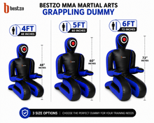 Load image into Gallery viewer, Bestzo MMA Grappling Dummy- Brazillian Jiu Jitsu Kick Boxing Training, Wrestling Dummy Boxing Equipment for Training Unfilled
