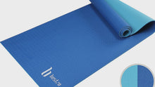 Load and play video in Gallery viewer, Bestzo HPE Yoga Mats-72"x 24" Extra Thick 1/4" Exercise and Workout Mat for Yoga Fitness, New Material HPE Exercise Mat ( Carrying Strap)