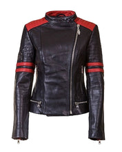 Load image into Gallery viewer, Bestzo Women's Fashion Real Leather Jacket High Quality Jacket