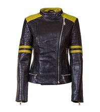 Load image into Gallery viewer, Bestzo Women's Fashion Real Leather Jacket High Quality Jacket
