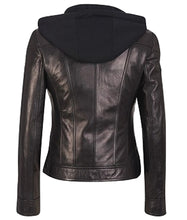 Load image into Gallery viewer, Bestzo Women's Fashion Real Leather Jacket High Quality Jacket