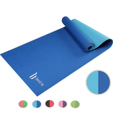 Load image into Gallery viewer, Bestzo HPE Yoga Mats-72"x 24" Extra Thick 1/4" Exercise and Workout Mat for Yoga Fitness, New Material HPE Exercise Mat ( Carrying Strap)