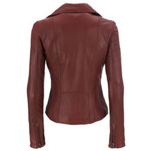 Load image into Gallery viewer, Bestzo Women's Fashion Real Leather Jacket High Quality Jacket
