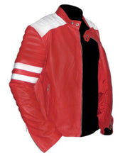 Load image into Gallery viewer, Bestzo Men’s Fashion Fight Man Club Leather Jacket