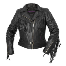 Load image into Gallery viewer, Bestzo Women's Fashion Real Leather Jacket High Quality Jacket