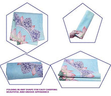 Load image into Gallery viewer, BESTZO Travel Yoga Mat-Sweat Absorbent Anti Slip Portable 1/16' Ultra Thin Folding Mat for Yoga Pilates Exercise (Carrying Bag)