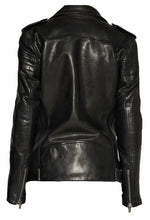 Load image into Gallery viewer, Bestzo Women's Fashion Real Leather Jacket High Quality Jacket