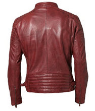 Load image into Gallery viewer, Bestzo Women's Fashion Real Leather Jacket High Quality Jacket
