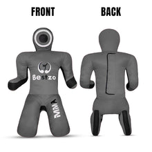 Load image into Gallery viewer, MMA Grappling Dummy -Brazilian Jiu Jitsu Dummy Wrestling Grappling BJJ Dummy, Judo Punching Bag Throwing Dummy for Karate, Boxing Training Gray-UNFILLED
