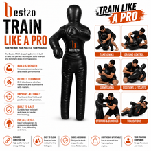 Load image into Gallery viewer, Bestzo MMA Grappling Dummy- Brazillian Jiu Jitsu Kick Boxing Training, Wrestling Dummy Boxing Equipment for Training at Home Unfilled

