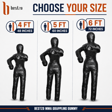 Load image into Gallery viewer, Bestzo MMA Grappling Dummy- Brazillian Jiu Jitsu Kick Boxing Training, Wrestling Dummy Boxing Equipment for Training at Home Unfilled

