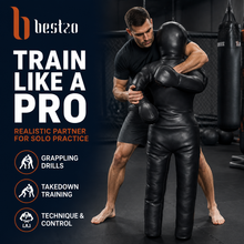 Load image into Gallery viewer, Bestzo MMA Grappling Dummy- Brazillian Jiu Jitsu Kick Boxing Training, Wrestling Dummy Boxing Equipment for Training at Home Unfilled
