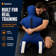Load image into Gallery viewer, Bestzo MMA Grappling Dummy- Brazillian Jiu Jitsu Kick Boxing Training, Wrestling Dummy Boxing Equipment for Training- Unfilled

