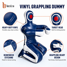 Load image into Gallery viewer, Bestzo MMA Grappling Dummy- Brazillian Jiu Jitsu Kick Boxing Training, Wrestling Dummy Boxing Equipment for Training- Unfilled
