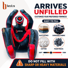 Load image into Gallery viewer, MMA Grappling Dummy, Handmade BJJ Wrestling Dummy Judo Punching Bag Brazilian JIU Jitsu Submission Self Defense- Vinyl 170cm Unfilled
