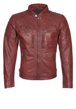 Load image into Gallery viewer, Bestzo Women&#39;s Fashion Real Leather Jacket High Quality Jacket
